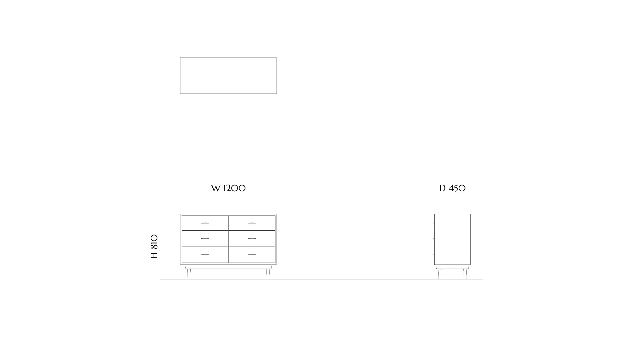 6 Drawers Chest CHT-021C