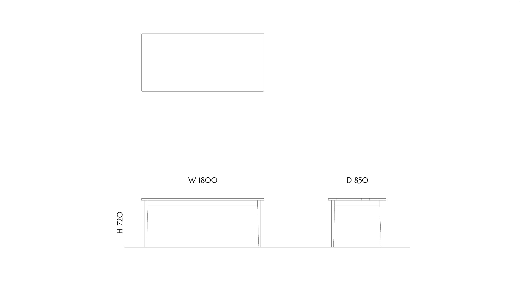 Standard Table DNT-01D