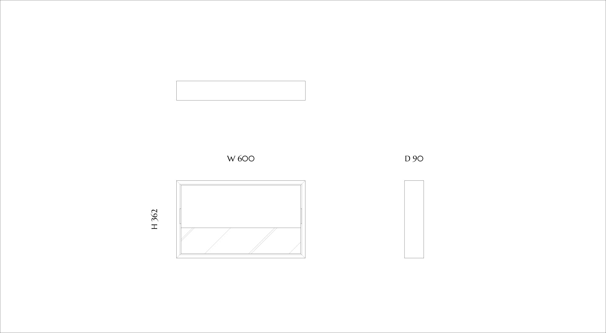 Magazine Rack MGR-01B