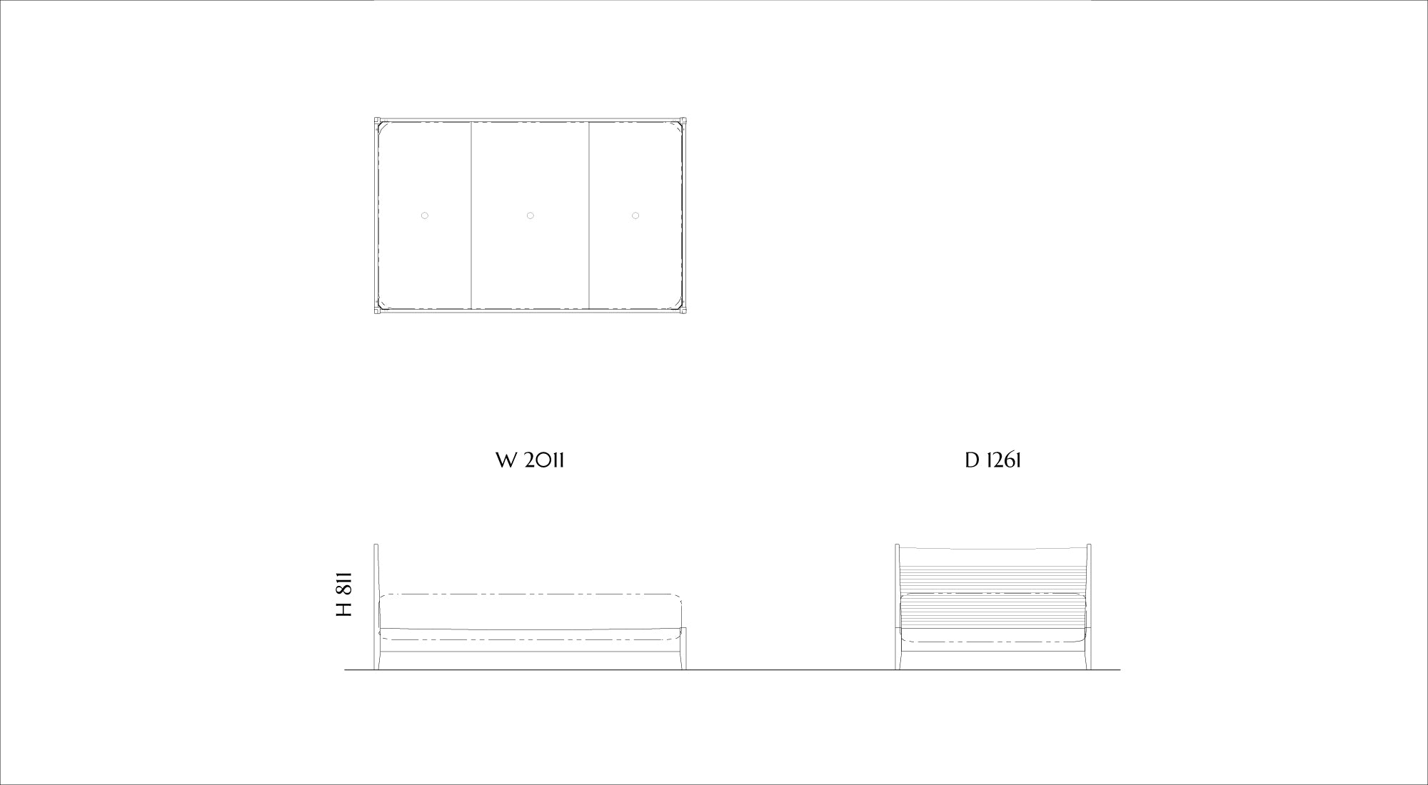 Bed|Panel Head BED-02C