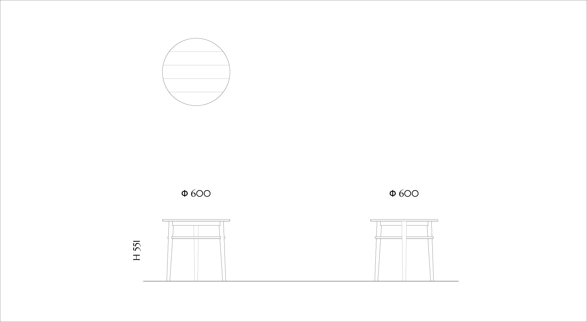 Coffee Table CFT-02A|Round
