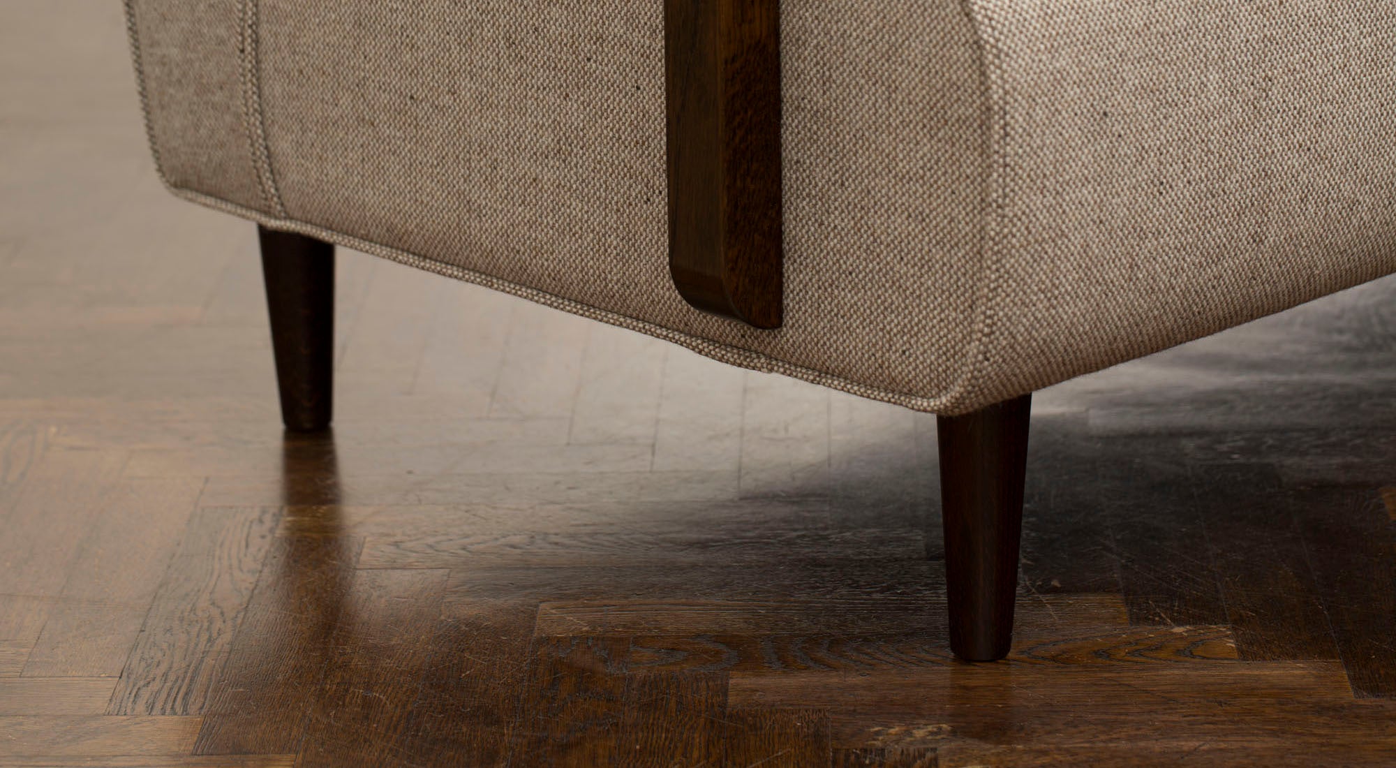 Wood Arm Sofa SFA-01D-3P