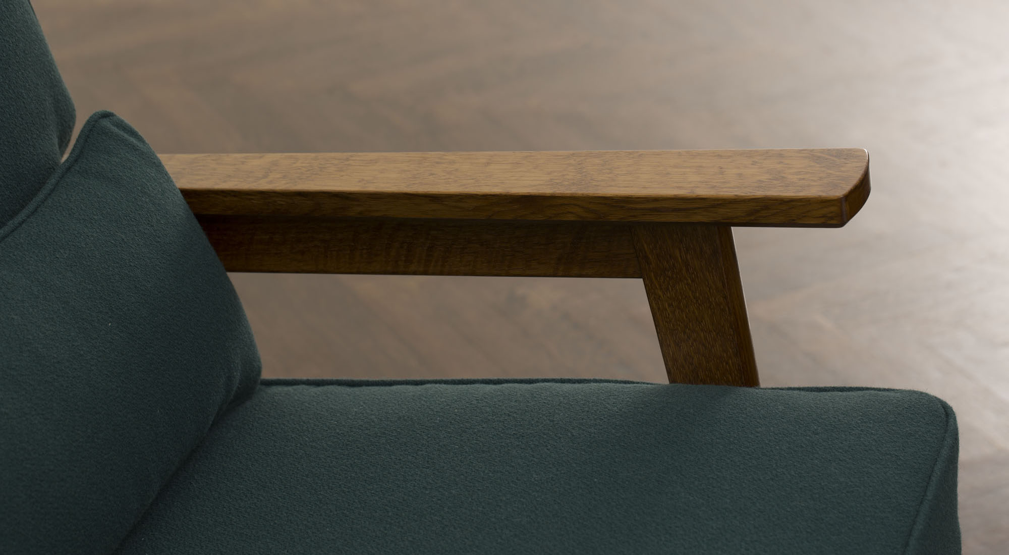 Wood Frame Sofa SFA-03C-1P