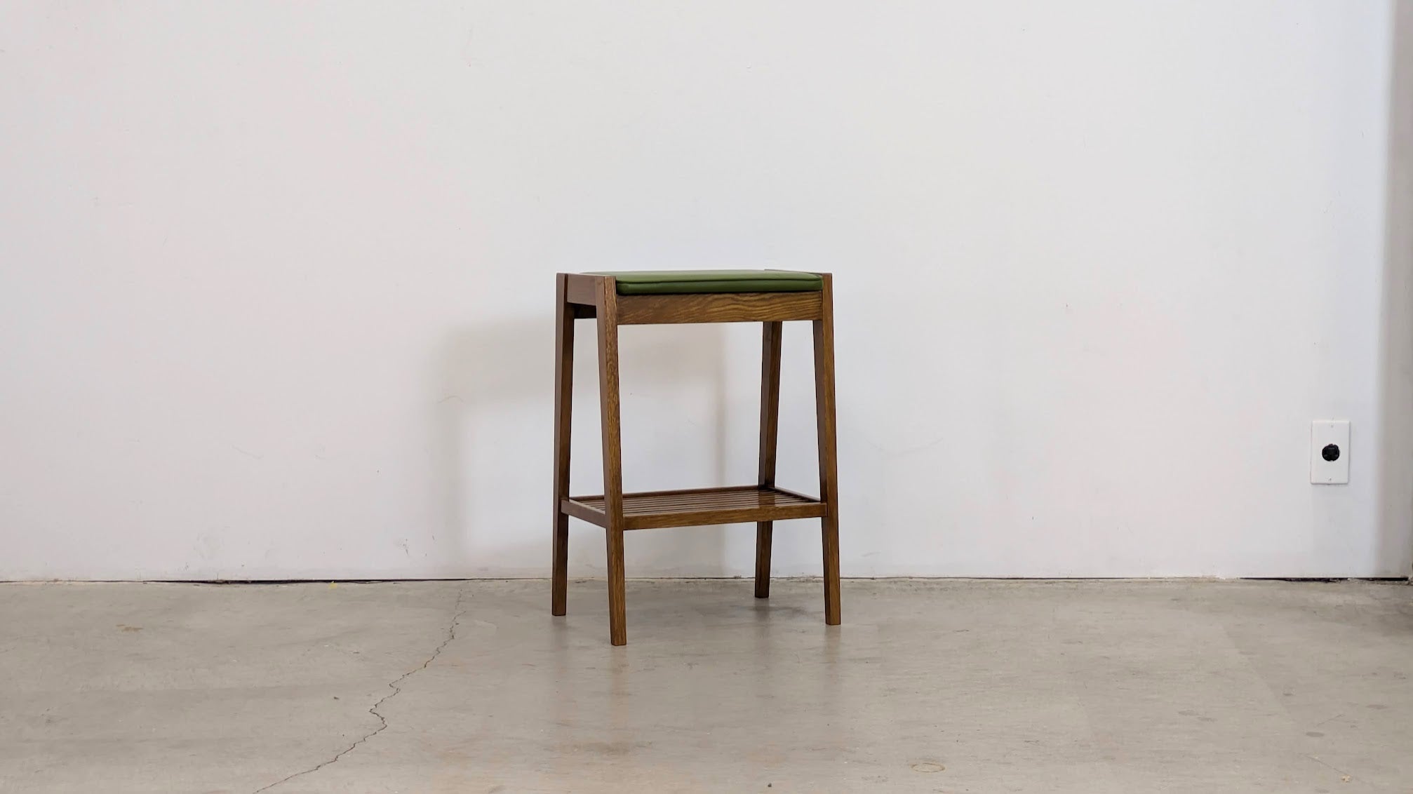 High Stool<br>STL-012A-H｜Rack<br>Forest Green