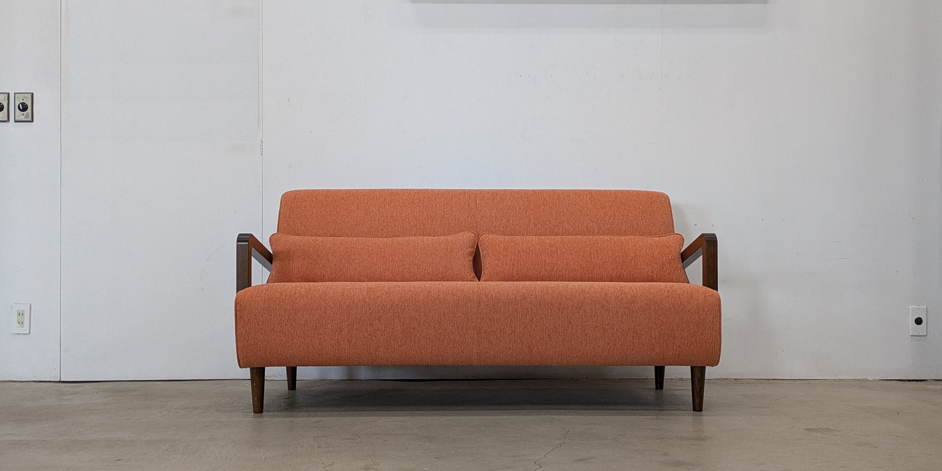 Wood Arm Sofa SFA-01D-2P - STANDARD TRADE. CO.,LTD