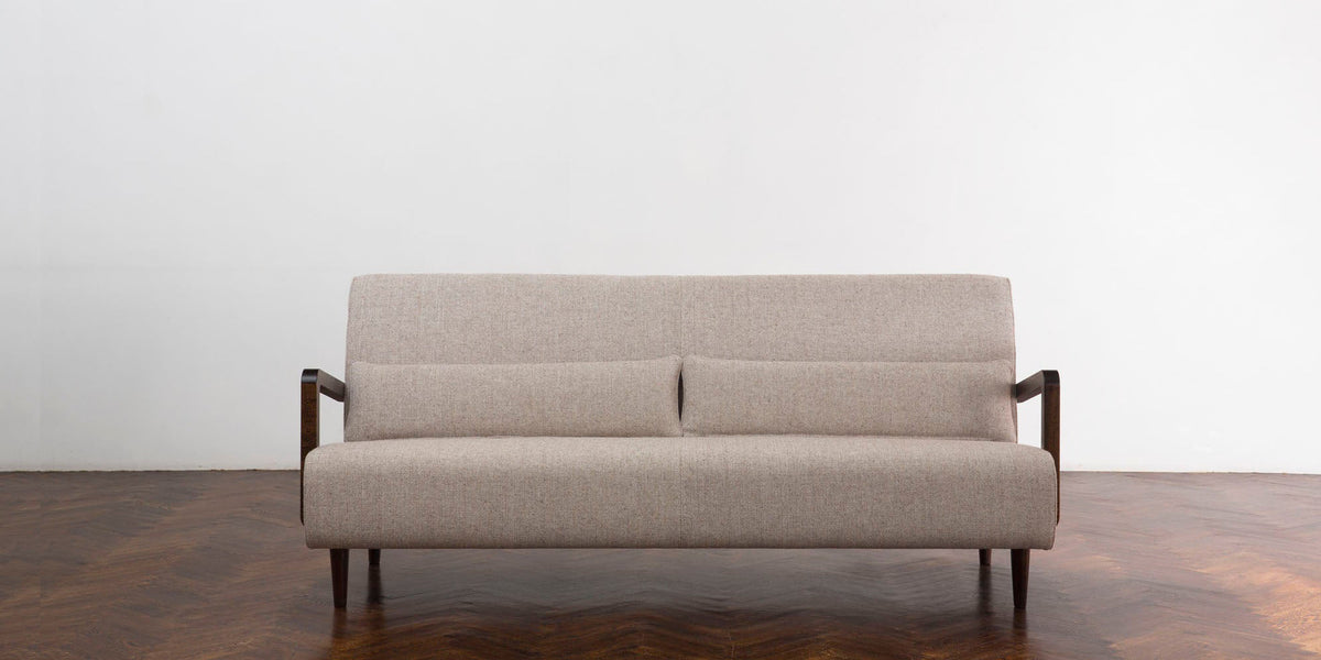 Wood Arm Sofa SFA-01D-3P - STANDARD TRADE. CO.,LTD